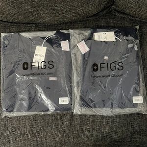 New Figs Scrub Set Navy (SP) Catarina + (SP) Regular Zamora Joggers